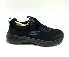 Skechers Womens GOwalk Arch Fit Motion Breeze Sneaker Black Size 8.5W