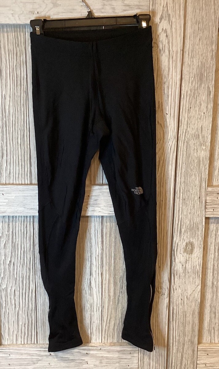 The North Face Vapor Wick Leggings Black Full Length Zipper