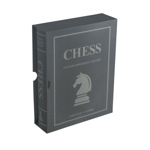 Chess Vintage Bookshelf Edition by WS Game Company Classic Deluxe Board Game New - Picture 6 of 8