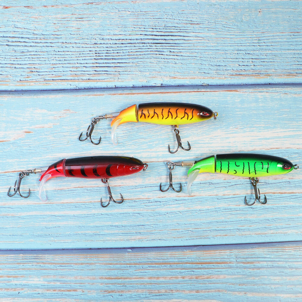 5er-Pack Schwimmende Pencil-Köder – Propeller An Der Wasseroberfläche, Hartes Plastik 5er-Pack Schwimmende Pencil-Köder – Propeller An Der Wasseroberfläche, Hartes Plastik
