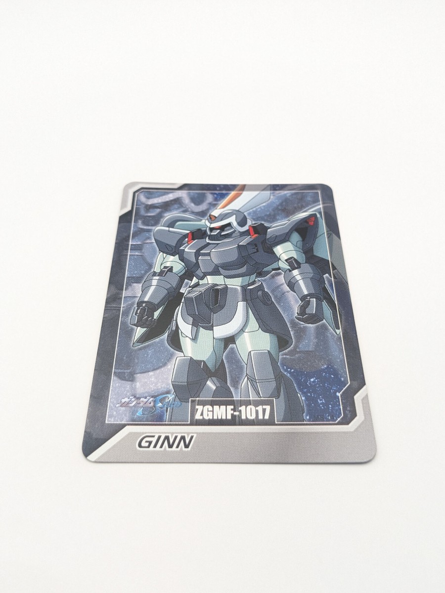 GINN ZGMF-1017 MS-14 GUNDAM SEED Carddass Card BANDAI 2003 TCG