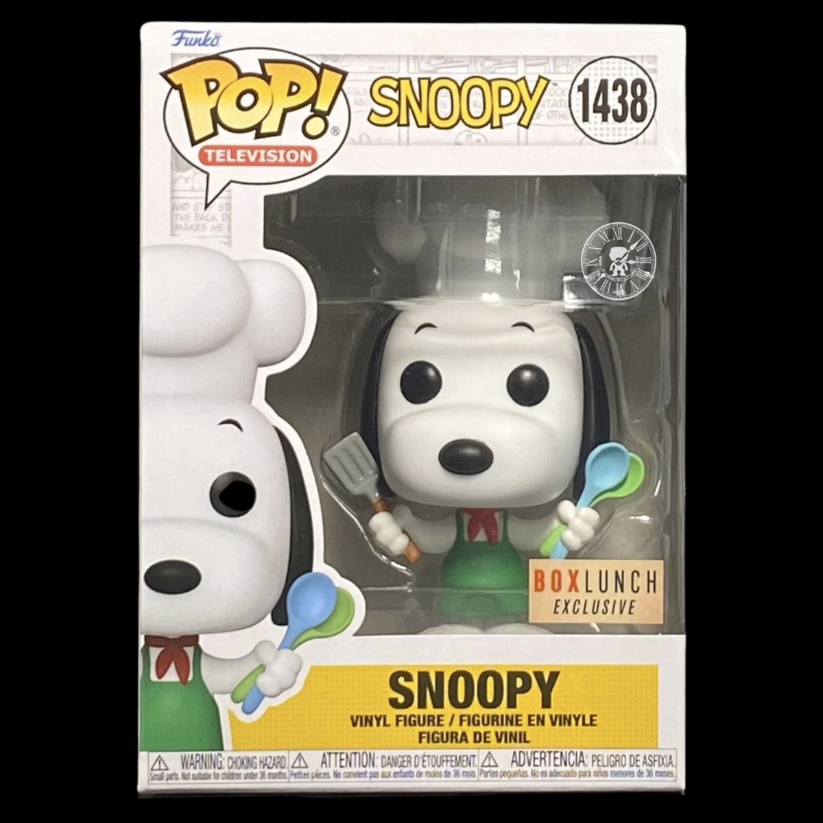 Funko Pop! TV #1438 Snoopy (Chef) BoxLunch Exclusive *Mint-In
