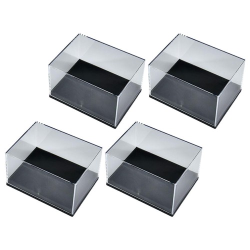 4 Pcs Transparent Box Specimen Child Miss Display Case for Samples - Imagen 8 de 12