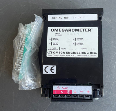 OMEGA ENGINEERING DP2000-P8 SERIAL NO : 8110472
