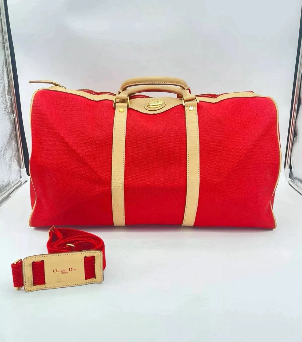 Sac de sport Dior vintage trousse oblique GM AVEC sangle   cadeau gratuit inclus