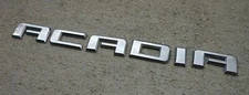 GMC Acadia emblem letters badge decal logo symbol OEM Factory Genuine Stock