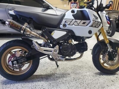 Dual Full High Auspuffanlage für Honda Grom GROM125 2022 -2025 + db Killer