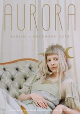 Aurora Aksnes Concert Poster Berlin December 30th 2021