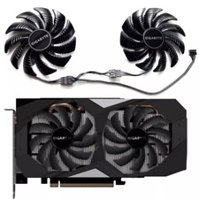 A pair of GIGABYTE RTX2060 GTX1660ti 1660S graphics card fans T129215SU/GA91S2U