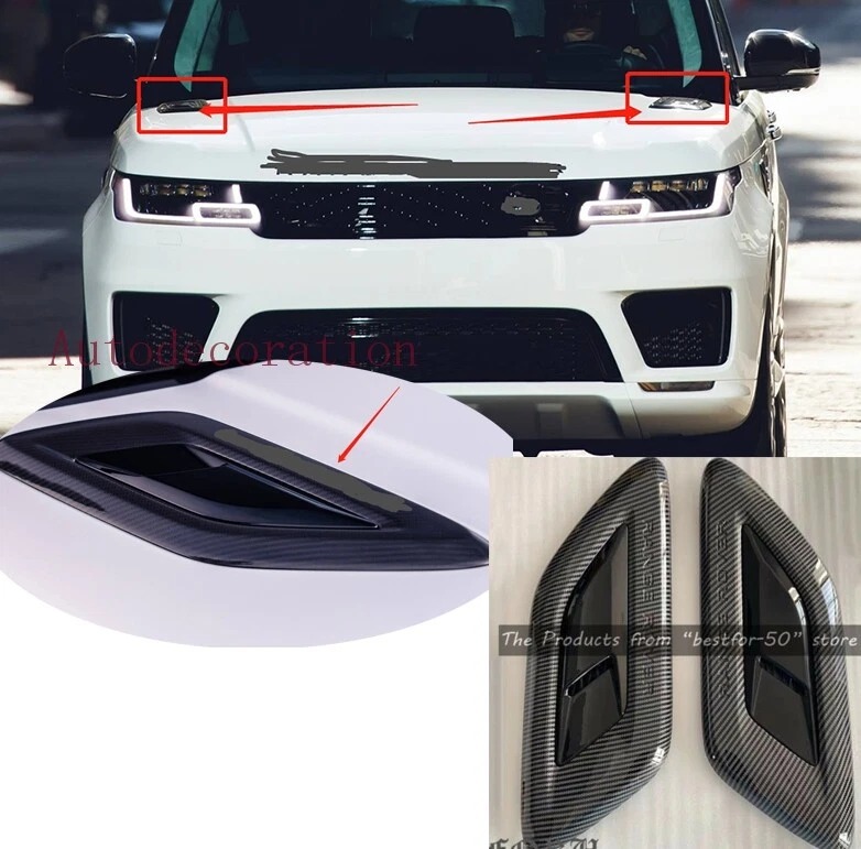 Carbon Pattern For 2014-2020 Range Rover Sport Accessories Hood