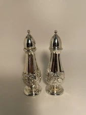 Vintage Silver Plated Weidlich Brothers Salt & Pepper Shakers