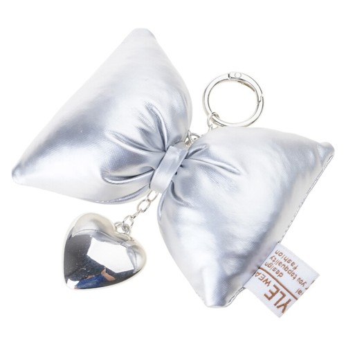Heart Shaped Keychain Backpacks Bowknot Heart Keyring Charm Backpack Pendant - Zdjęcie 4 z 7
