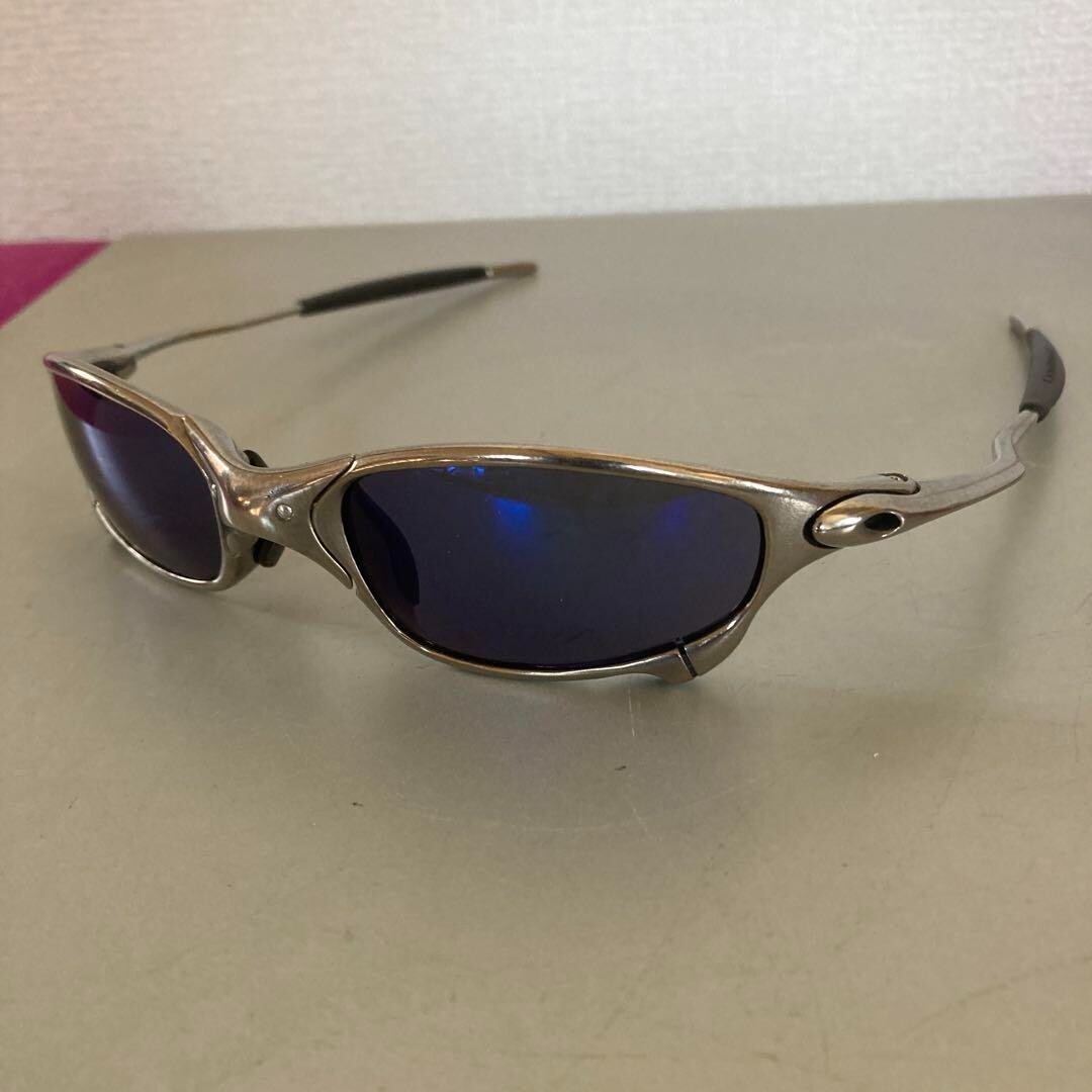 Oakley ジュリエットXメタル OAKLEY Juliet X-Metal Sunglasses Polished/Blue Iridium USED