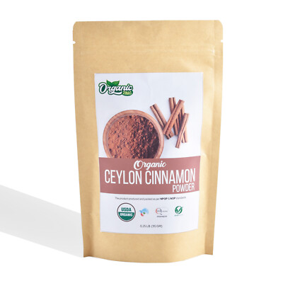 Organic Zing Cinnamon Powder 100% Pure & Natural Powder - {115g/4oz - 227g/8oz}