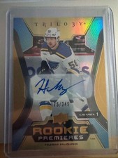 HUGH MCGING 2023-24 TRILOGY ROOKIE PREMIERES LEVEL 1 RC AUTO /349