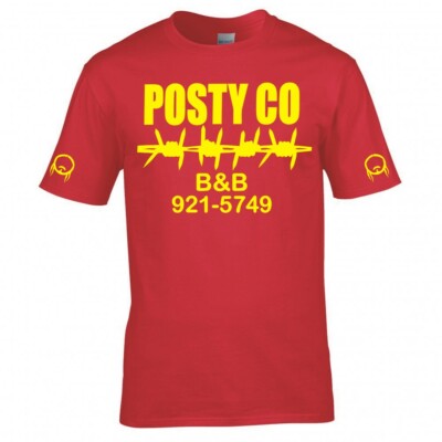 Offizielles Post Malone T-Shirt - Posty Co Logo Design | Lizenzierte Merchandise