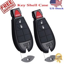 2 For 2012 2013 2014 2015 2016 2017 Dodge Ram 1500 Remote Key Fob Shell Case