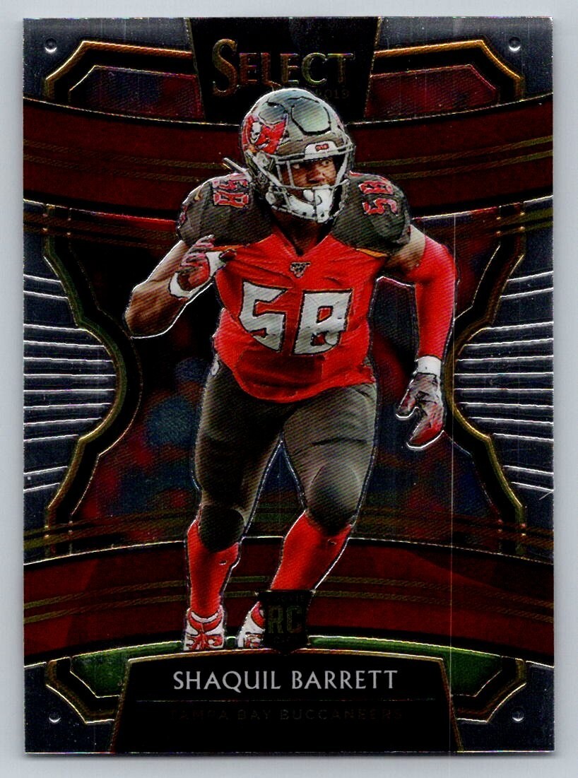 2019 Panini Select #56 Shaquil Barrett - Tampa Bay Buccaneers