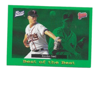 1995 Best Best of the Best SP Brandon Reed #110 Fayetteville Generals ...