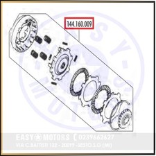 POLINI 144.160.009 GRUPPO FRIZIONE COMPLETO XP4 110/125