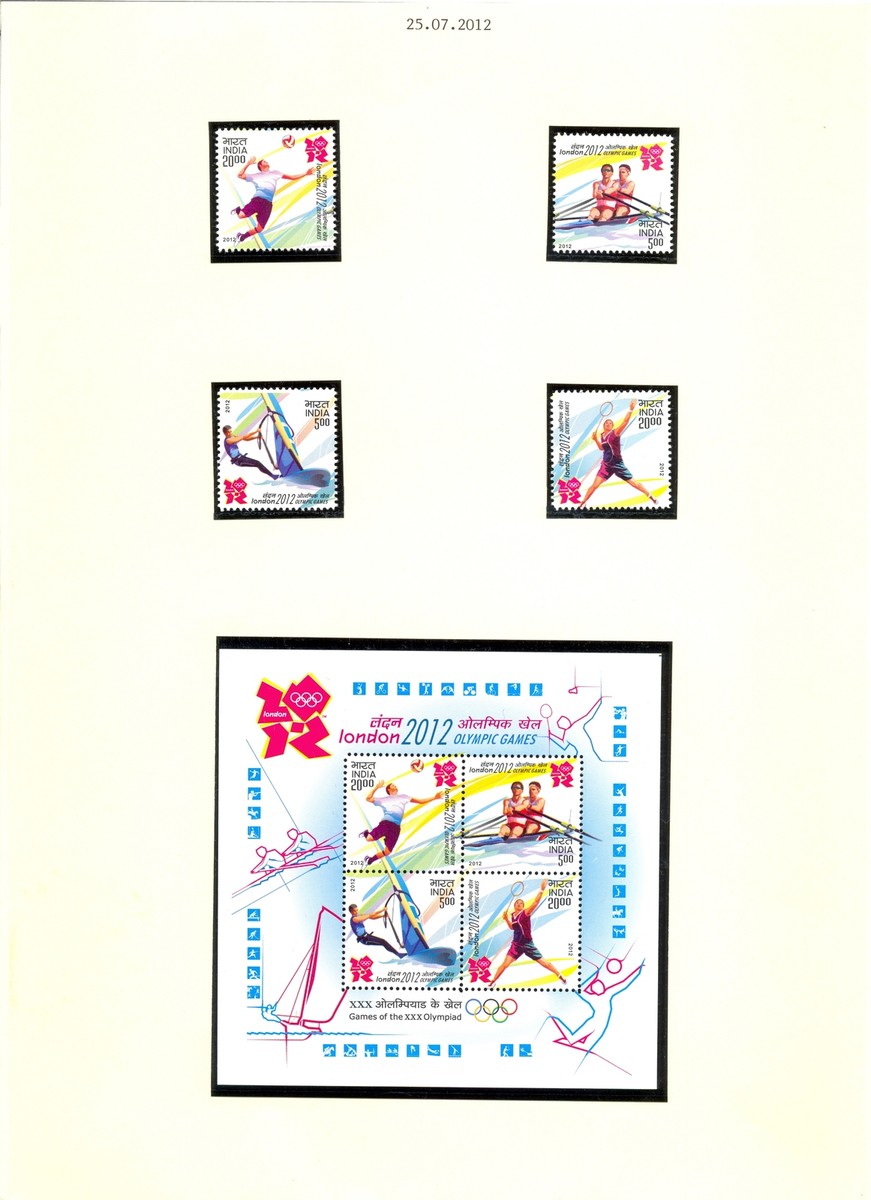 INDIA 1982/2005-SPORT-OLYMPICS-etc 31 St. + 9 x BL/SH.. ** MNH VF