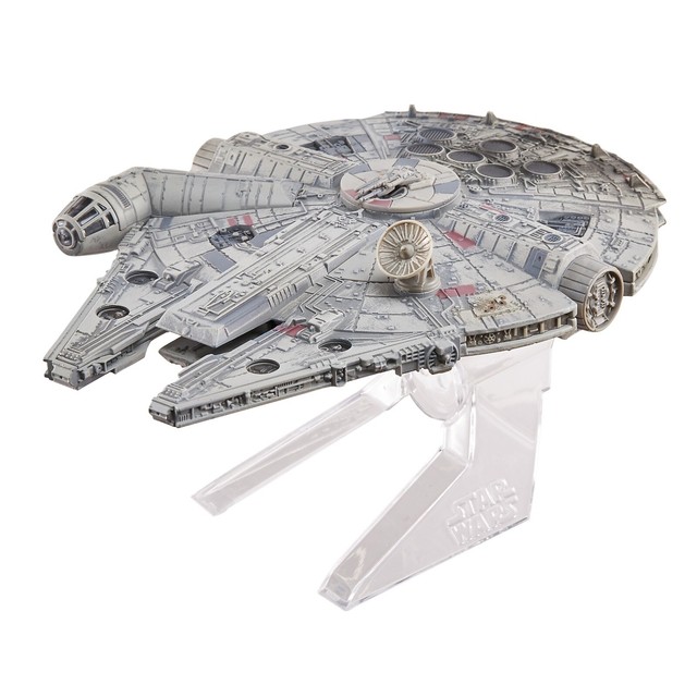 hot wheels millennium falcon playset