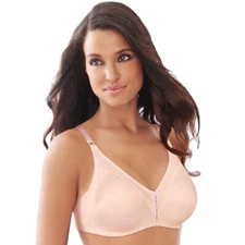 Bali Double Support Comfort-U Wireles Full-Fig. Bra 3820 Bl. Pink Sz.34,36,40,42
