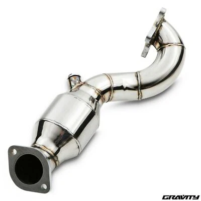 GRAVITY Downpipe scarico 200 CELL CPI SPORT CAT PER VW GOLF MK5 MK6 1.4 TSI 125cv