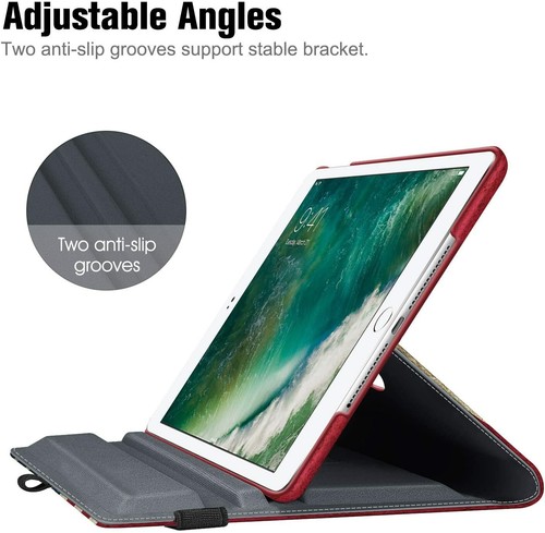 Case For iPad 9.7 2018 2017 / iPad Air 2 9.7'' Rotating Stand Cover Wake/Sleep - Picture 6 of 45