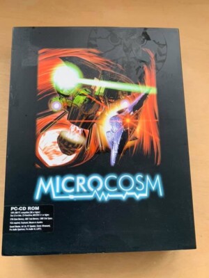 Microcosm Big Box PC CD Spiel - Psychosis 1994 Space Adventure selten IBM
