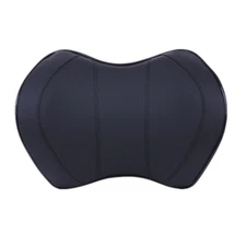 Car Accessories Seat Headrest Neck Cushion Pillow Memory Foam Black For Travel