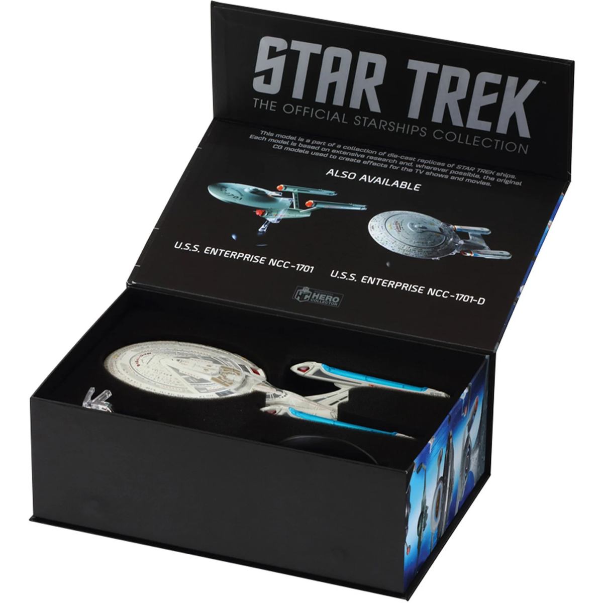 U.S.S. ENTERPRISE NCC-1701-A STAR TREK EAGLEMOSS MODELL BEST OF SPECIAL - BOX EDITION