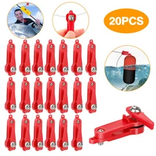 20 Pcs Heavy Tension Snap Release Clips for Weight Planer Board Kites Downrigger