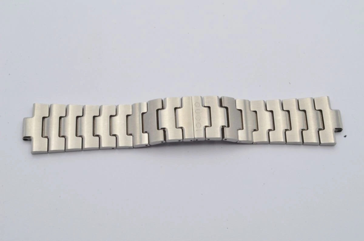 GUCCI VINTAGE STAHL ARMBAND 23MM FÜR DIVE HERREN UHR QUARTZ 126.2