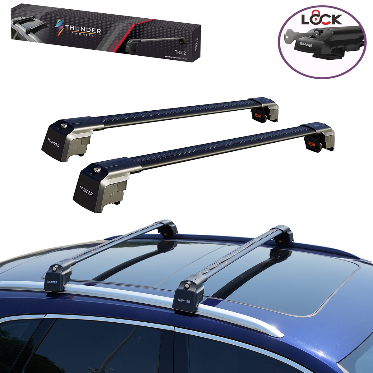 Volvo Xc60 Roof Bars Halfords HerfsT 2pcs Car Roof Rack Cross Bars