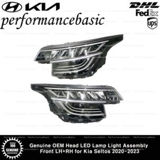 Genuine OEM Head LED Lamp Light Assembly Front LH +RH for Kia Seltos 2020-2023