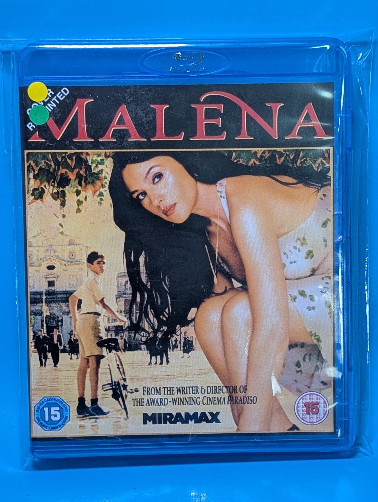 Malena BLU-RAY REPRINTED COVER