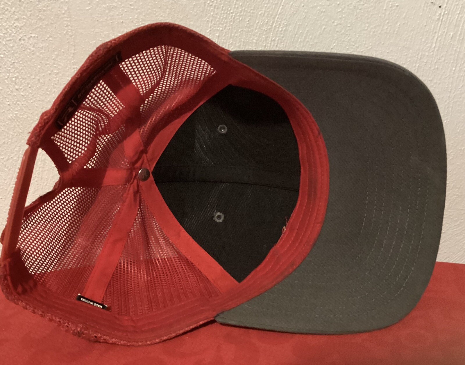 Freightliner Snapback Gray/Red Adjustable Dad Hat… - image 6