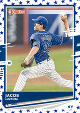 2020 Donruss #71 Jacob deGrom Independence Day