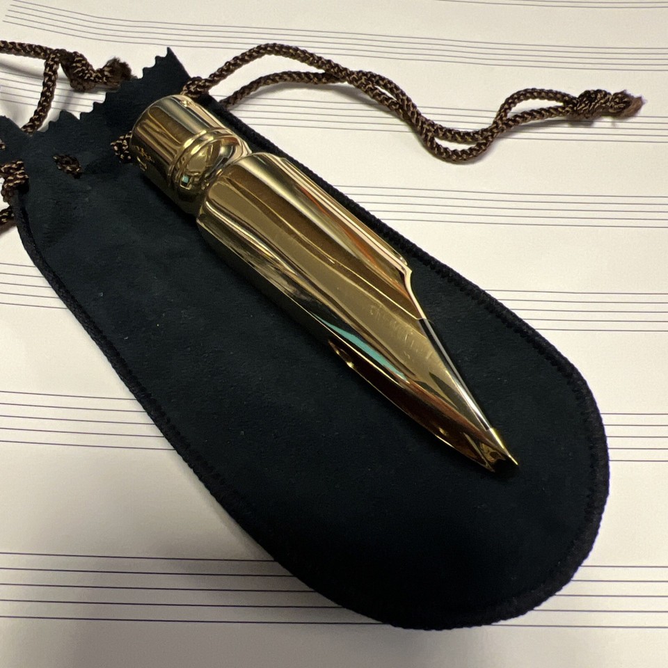 Gottsu Double Ring Tenor Saxophone Sax Mouthpiece Gold Plated .120 9 | eBay