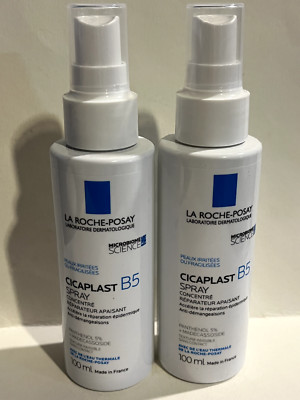 2X La Roche Posay Cicaplast B5 Spray 100ml Soothing Repairing Concentrate New
