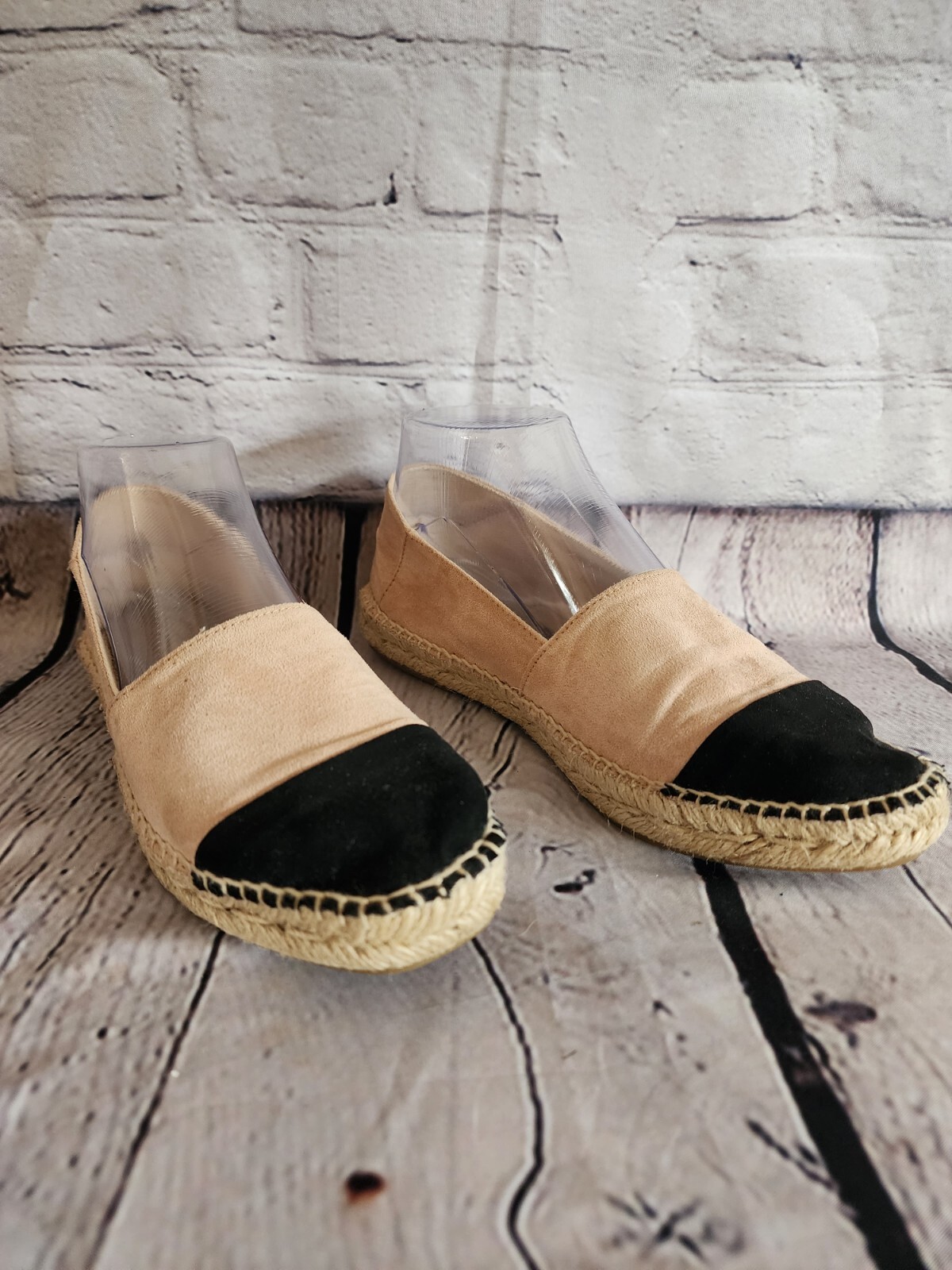 Zara Basic Collection Spadrille Flat Two Tone Wom… - image 5