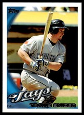 2010 Topps #362 Travis Snider Toronto Blue Jays