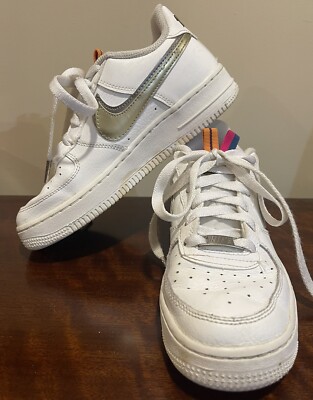 air force 1 white metallic pewter