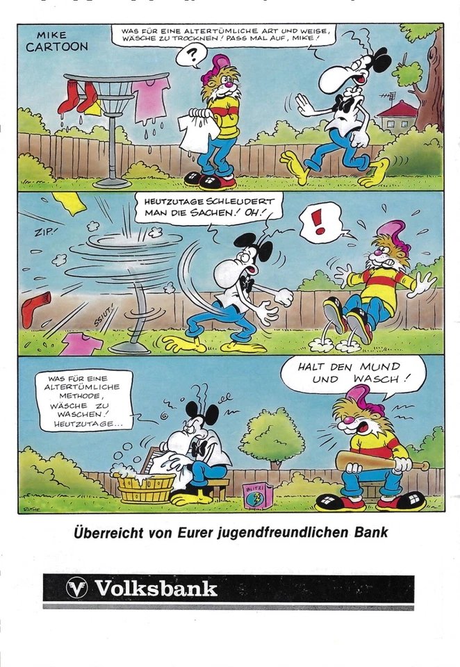 Mike Comic 3/1990 - Volksbank - Bild 2 von 4