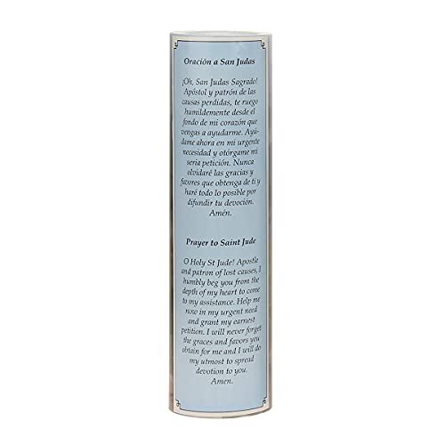 St. Jude Flameless LED Devotional Prayer Candle with Automatic Timer eBay