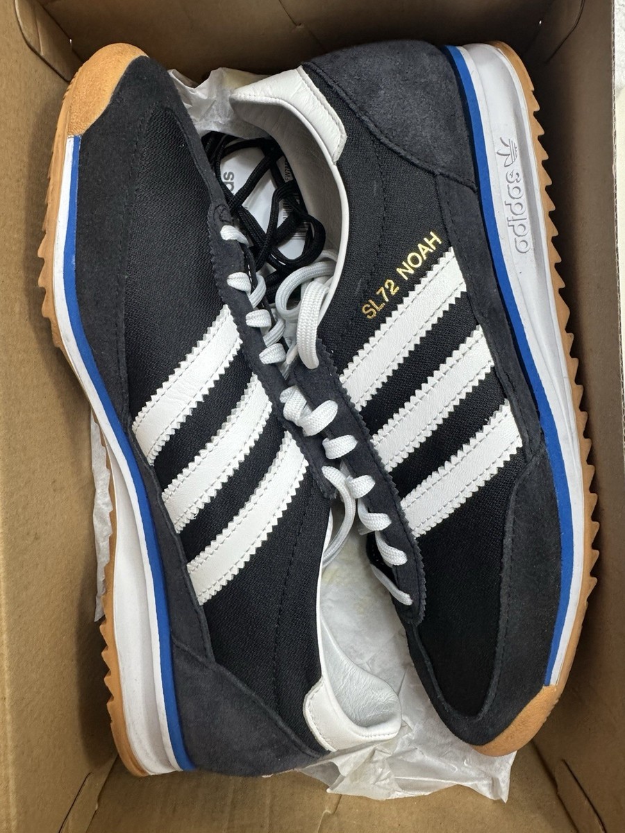 ADIDAS SL72 - NOAH PARLEY OCEAN BLACK WHITE BLUE GUM GOLD - FW7857