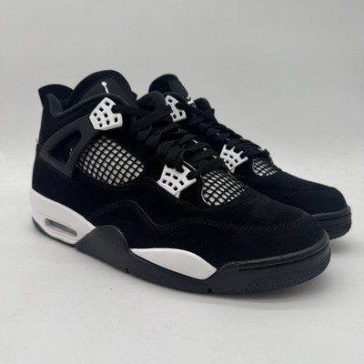 Nike Air Jordan 4 Retro 'White Thunder' Size 10.5 FQ8138-001 B Grade No Lid