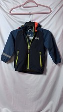 Helly Hansen Kids Shelter 2.0 Waterproof Rain Jacket Explore Outdoors Sz 104/4