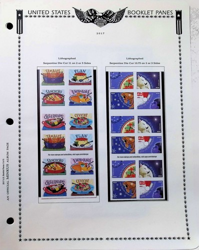US Unused Postage On Album Pages 2017 MNH Forever Stamps $204.00 Face - Picture 2 of 5